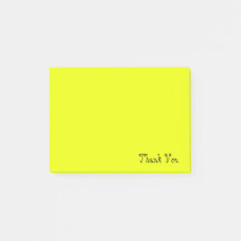 Danke | Gelb Post-it Klebezettel
