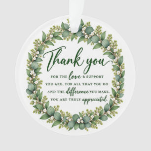Danke Geschenk Acrylblock PB40 Geschenk um Danke Ornament