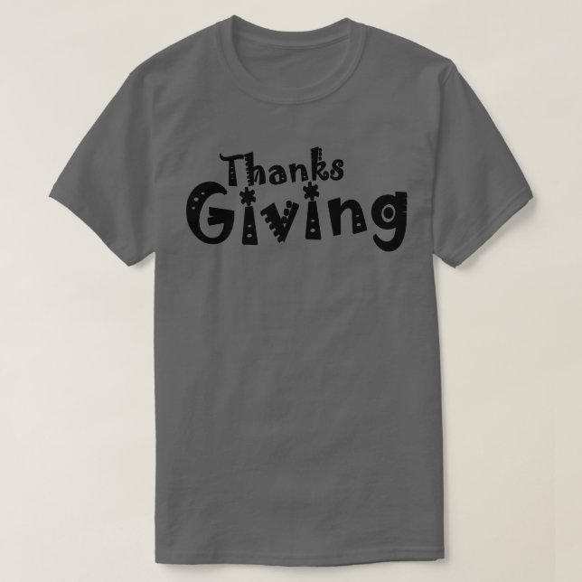 Danke Giving T-Shirt (Design vorne)