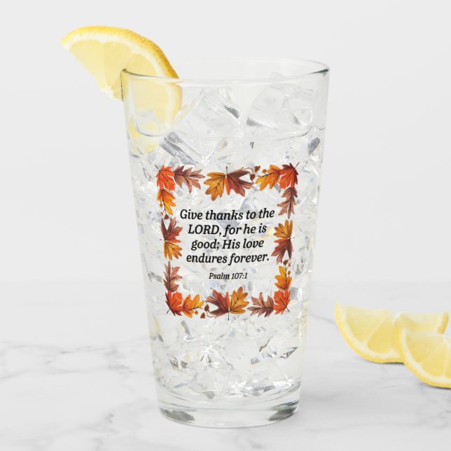 Danke Glas (Vorderseite Ice)
