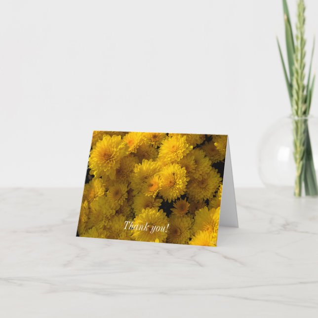 Danke - Golden Mums (Vorderseite)