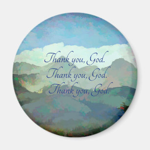 Danke, Gott. Magnet