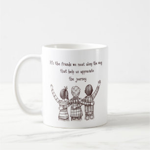 Danke, guter Freund Zitat Kaffeetasse