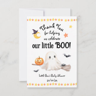 Danke Halloween Little Boo Baby Dusche