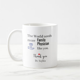 Danke Hausarzt Benutzerdefinierter Name Kaffeetasse