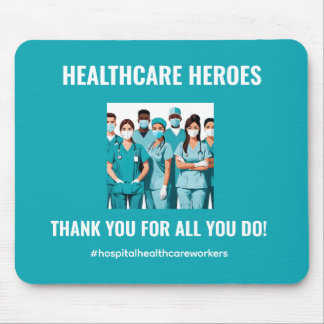 Danke HealthCare Heroes Nurse Doctor Mousepad