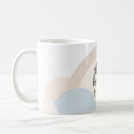 Danke Heaven für Sie | Neutrale und blaue Wolken Kaffeetasse