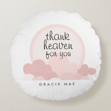 Danke Heaven für Sie | Rosa und neutrale Wolken