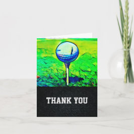Danke Herren's Golfing Note Card