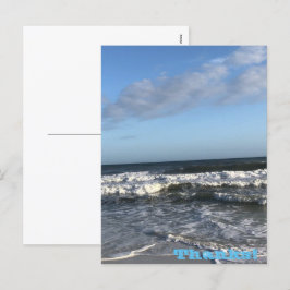 Danke Holiday Postcard Feiertagspostkarte