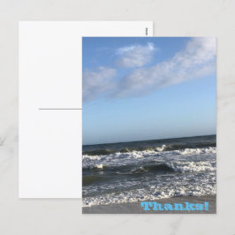Danke Holiday Postcard Feiertagspostkarte