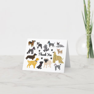 Danke, Hundekarte Dankeskarte