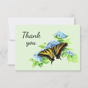 Danke Hydrangea Butterfly Garden Nature Art