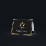DANKE IHNEN Bar mitzvah goldener Stern david schwa<br><div class="desc">[ HINWEIS - DER GOLD-EFFEKT IST EIN DRUCKENDES BILD ] Ein modernes, einfaches Design für DANK YOU CARD Setup als Vorlage. Es ist einfach für Sie, Ihre eigenen Daten hinzuzufügen, oder auf die Schaltfläche Größe zu drücken und Sie können Text, Schriftart, Anpassungen, etc. TIPP: 1 hinzufügen oder ändern. Um die...</div>