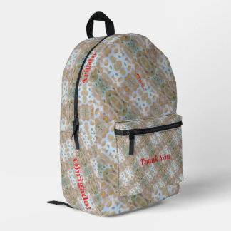 Danke Ihnen Bedruckter Rucksack