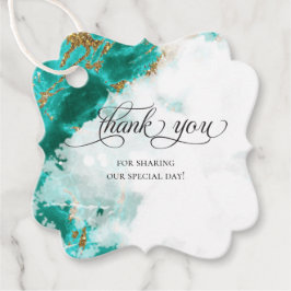 DANKE IHNEN FÜR TAG | Türkisches Wasserfarbengeode Geschenkanhänger