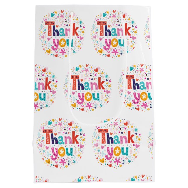 Danke Ihnen Mittlere Geschenktüte (Rückseite)