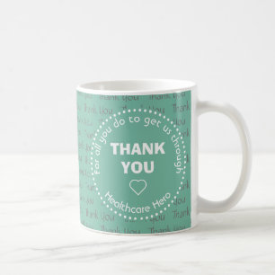 DANKE IHNEN Personalisierte Tasse für das Gesundhe