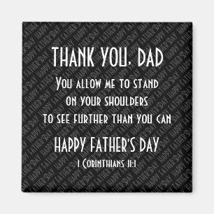 DANKE IHNEN VATER ROLE MODEL VATER Day Magnet