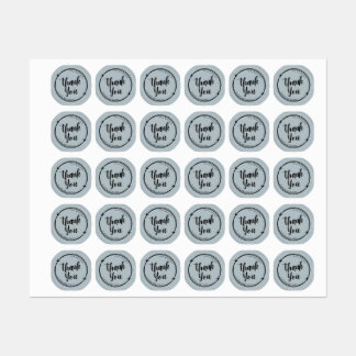 Danke, Ihr Geschäft ist unser Glücksticker. Etiketten