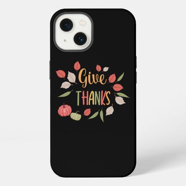 Danke! iPhone Hülle (Rückseite)