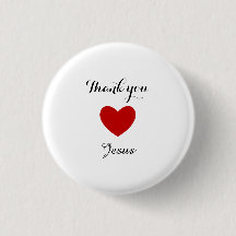 Danke, Jesus | Modernes Christliches Glaubensherz