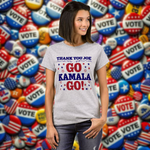 Danke Joe   Go Kamala Go! T-Shirt