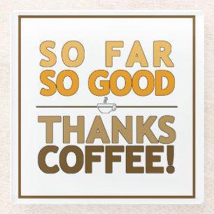 Danke Kaffee Glasuntersetzer