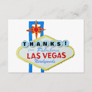 Danke Las Vegas Neuvermählten