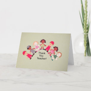 Danke, Lehrer! Dankeskarte