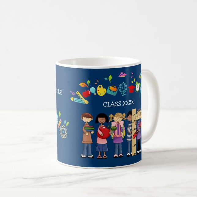 Danke, Lehrer. Kundengerechte Geschenk-Tassen Kaffeetasse (VorderseiteRechts)