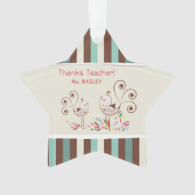 Danke Lehrer, Whimsical Bird Strip