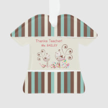 Danke Lehrer, Whimsical Bird Strip