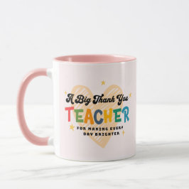 Danke, Lehrerin Tasse