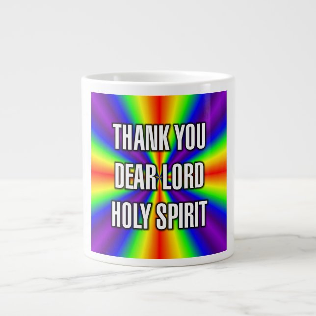 DANKE LIEBER HERR HEILIGER GEIST Tasse (Vorderseite)