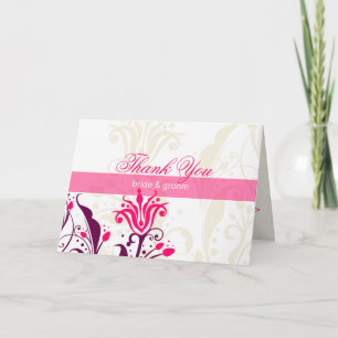 DANKE: Lilie Dankeskarte