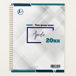 Danke & Logo & Text personalisieren Planer