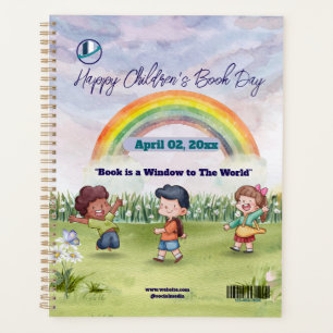 Danke & Logo & Text personalisieren Planner Planer