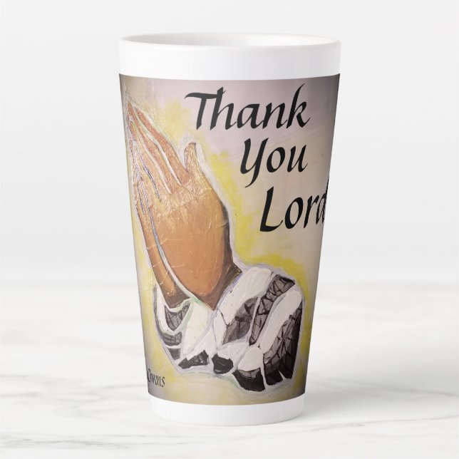 Danke, Lord Latte Tasse (Vorderseite)