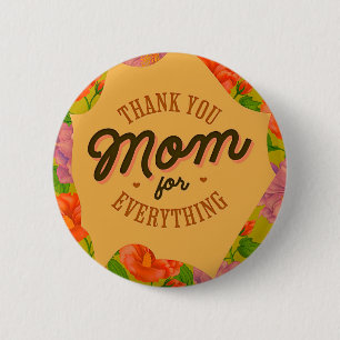 Danke Mama für alles Muttertagsgrüßen Button