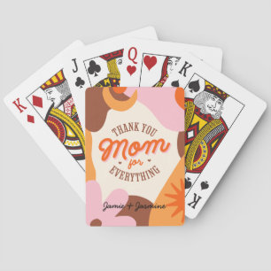 "Danke, Mama für alles!" Spielkarten