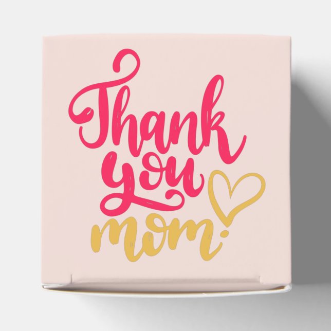 Danke Mama Geschenkboxen Geschenkschachtel (Oben)