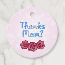 Danke Mama mit Carnation Blume für den Muttertag