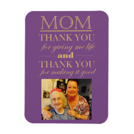 Danke Mama Mother Day Foto Magnet