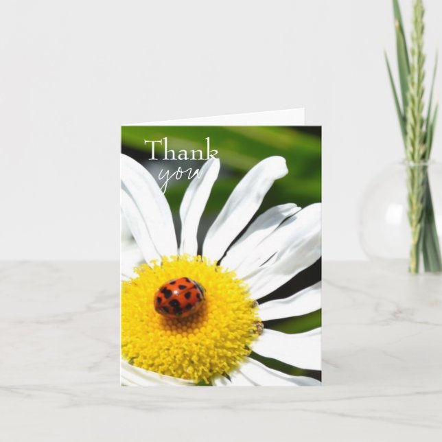 Danke Marienkäfer (Vorderseite)