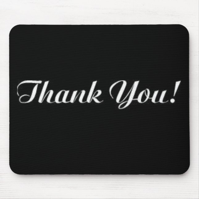 Danke Mausunterlage Mousepad (Vorne)
