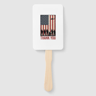 Danke Militär-Amerikanische-Flagge-Shirt-Design_1 Fächer