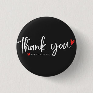 Danke Minimalist Button Badge