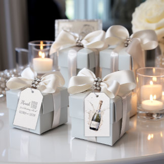 "Danke" Minimalistische Hochzeit Geschenkanhänger