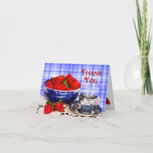 DANKE - MITTEILUNGSKARTEN - ANTIQUE BLUE